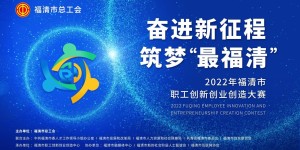 2022年福清市职工创新创业创造大赛赛事速递